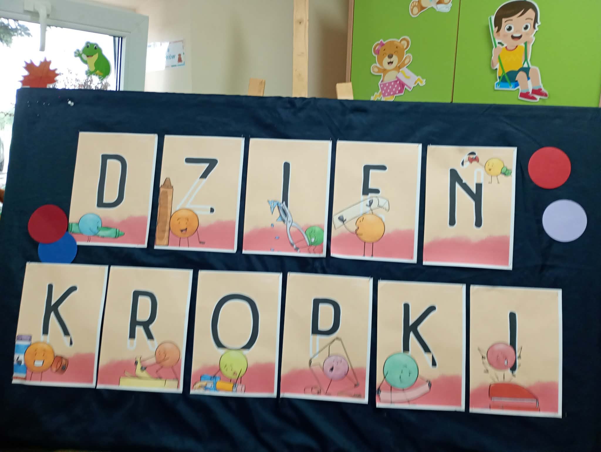 Obchody Międzynarodowego Dnia Kropki w przedszkolu w Wilczkowicach