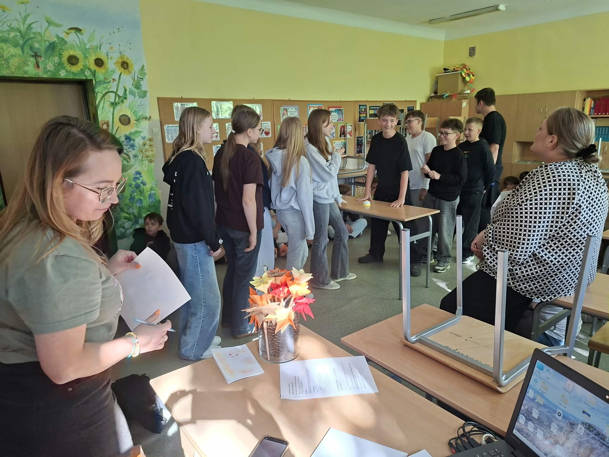 Warsztaty przeciw przemocy rówieśniczej w szkole w Wilczkowicach